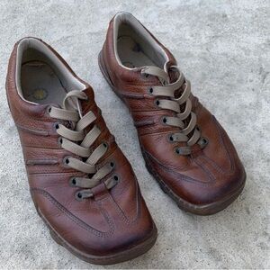 Dr. Martens Kurt Brown Oiled Leather Oxford Shoes Women's Size 11